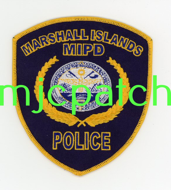 KALGOV INSPECTOR MARSHALL ISLANDS POLICE PATCH